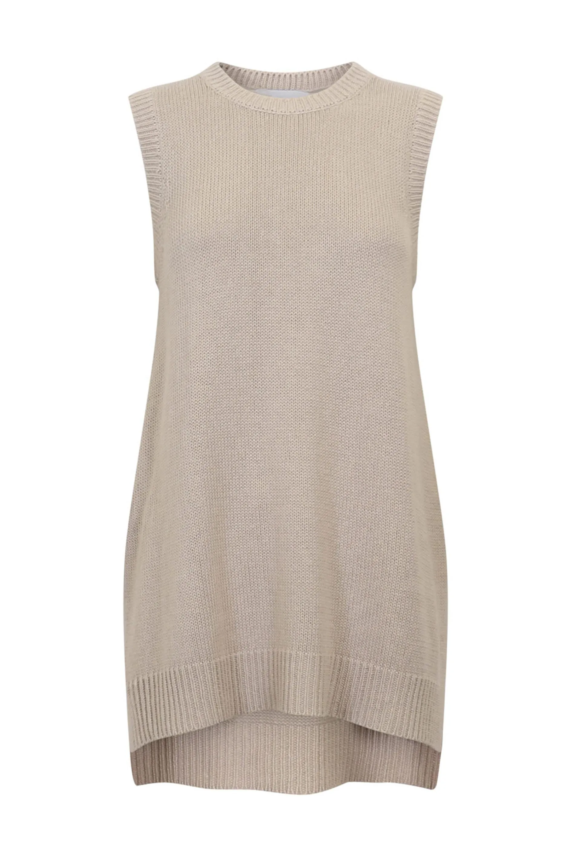 D-Luxe Linen Knit Tank