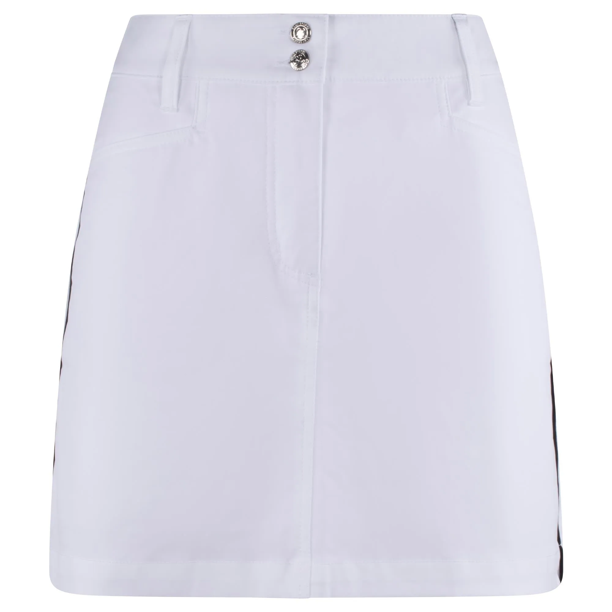 Daily Ladies Golf Skort White 45CM for Sports Glam