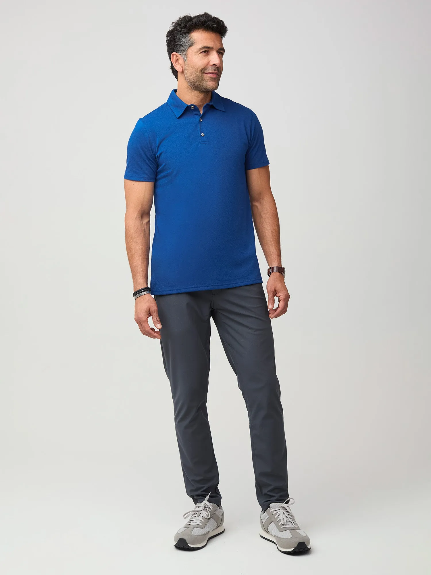 Dark Cobalt Torrey Polo