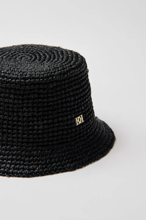 DD Straw Bucket Hat