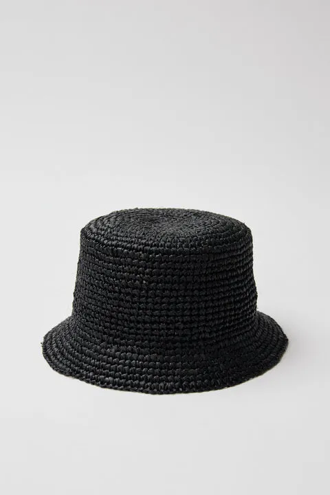 DD Straw Bucket Hat