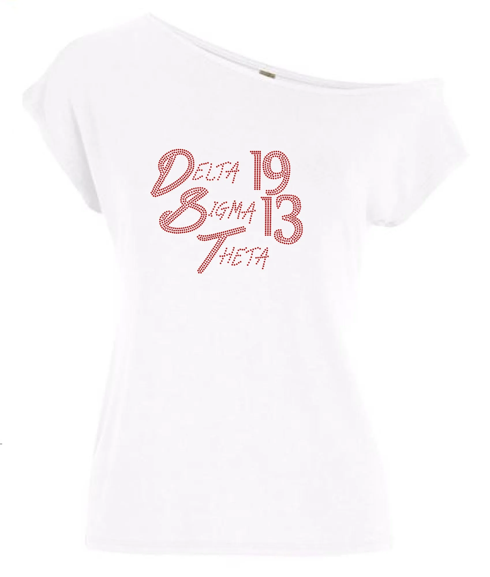 Delta Sigma Theta 1913 Off Shoulder Tee