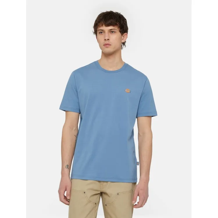 Dickies MAPLETON T-Shirt Uomo Maniche Corte Azzurro