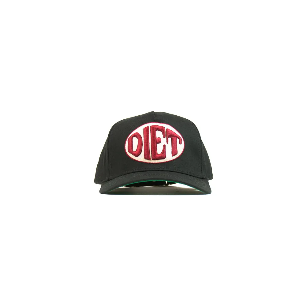 Diet Oval Hat (Black)