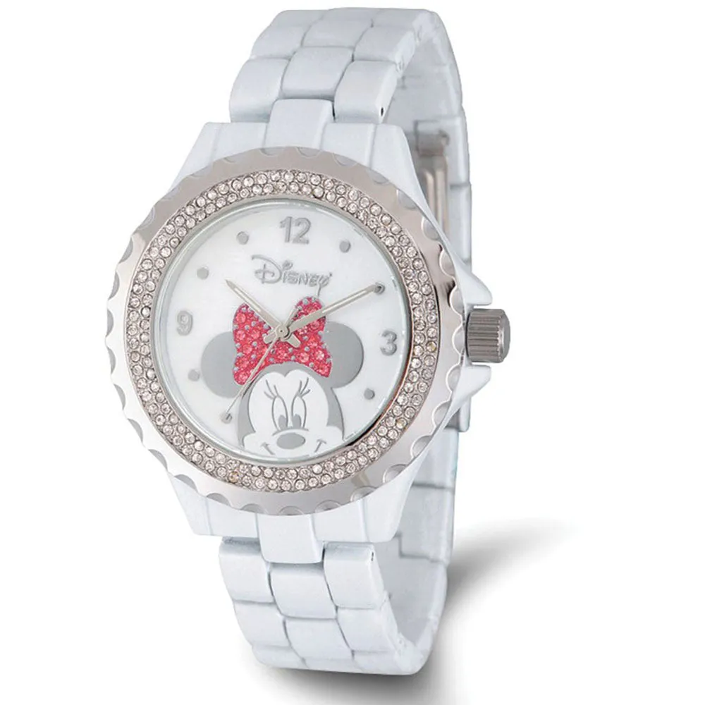 Minnie Mouse Crystal Watch