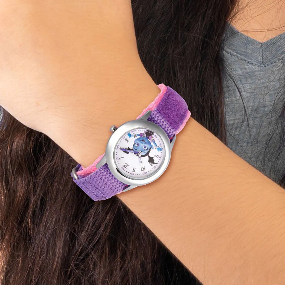 Disney Vampirina Purple Strap Time Teacher Watch