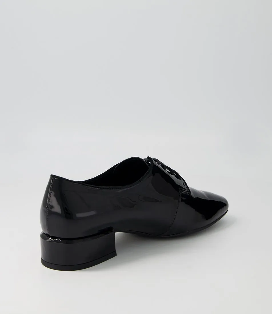 DJANGO & JULIETTE Videl Black Patent Leather Heels