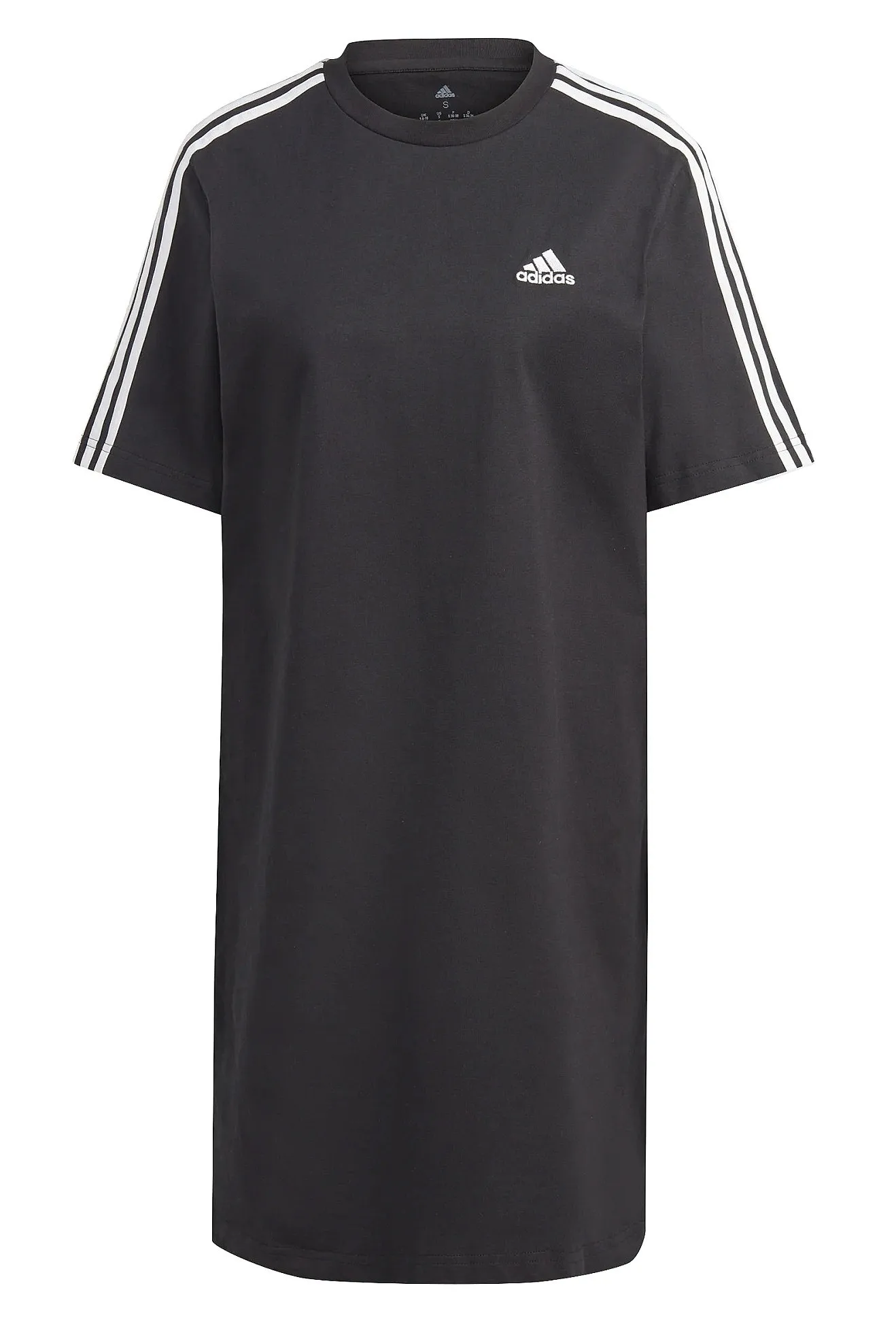 dress adidas Performance Essentials 3 Stripes Boyfriend - Black - women´s