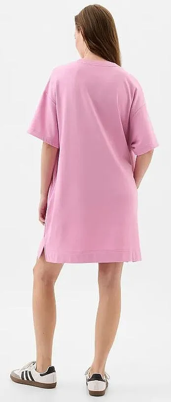 dress GAP Logo GAP French Terry - Sugar Pink - women´s