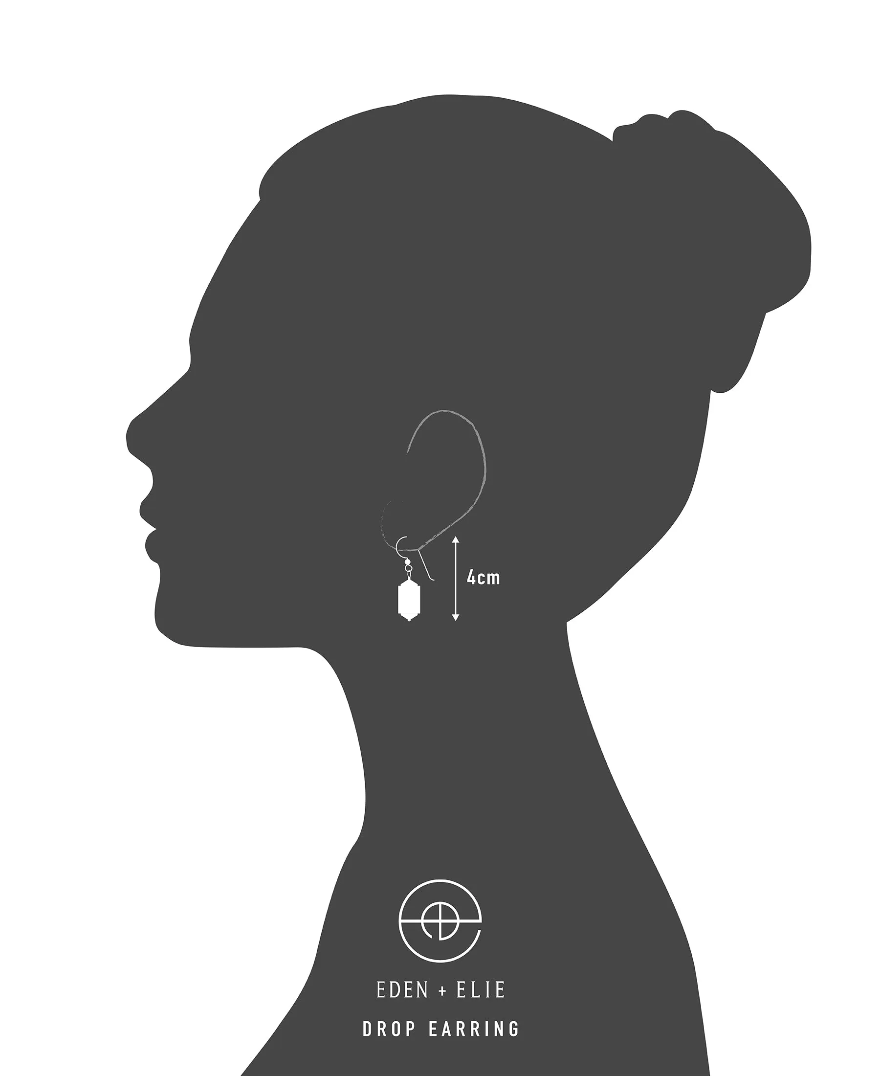 Drop Earrings + Single Bead Necklace Set - Spirit of Place City Glow