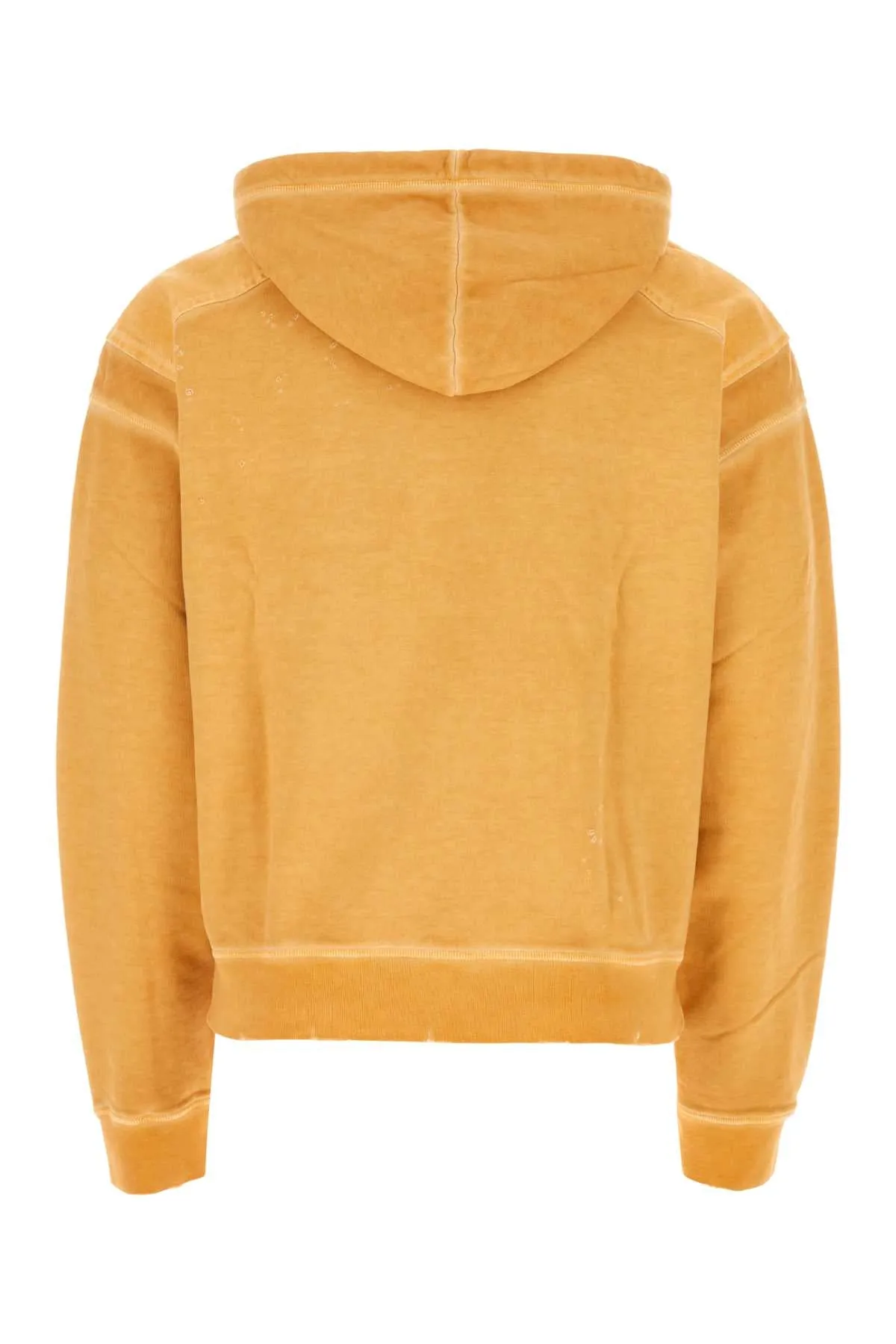 Dsquared Mustard Cotton Sweatshirt