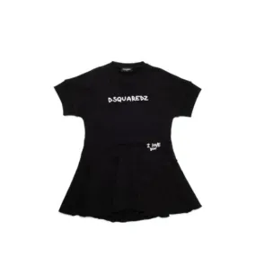 Dsquared2 Dress Logo Black