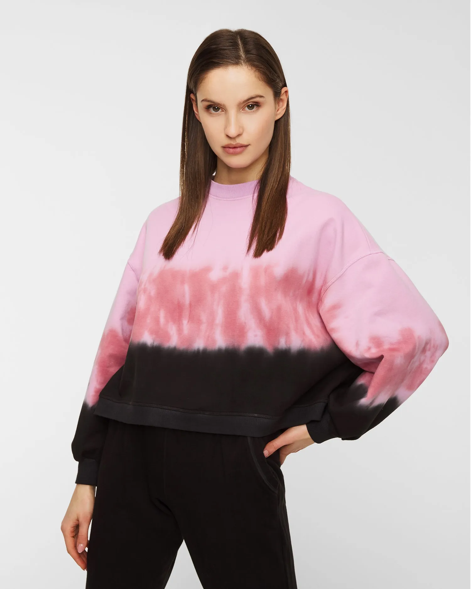 ELECTRIC&ROSE Betty Sweatshirt Harmony LFCV46HAR-onyx-pink