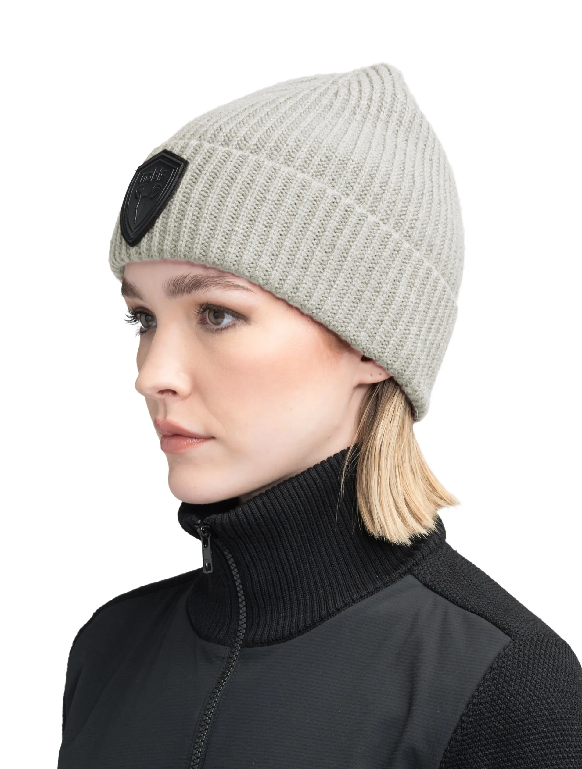 Emer Unisex Tailored Chunky Knit Beanie