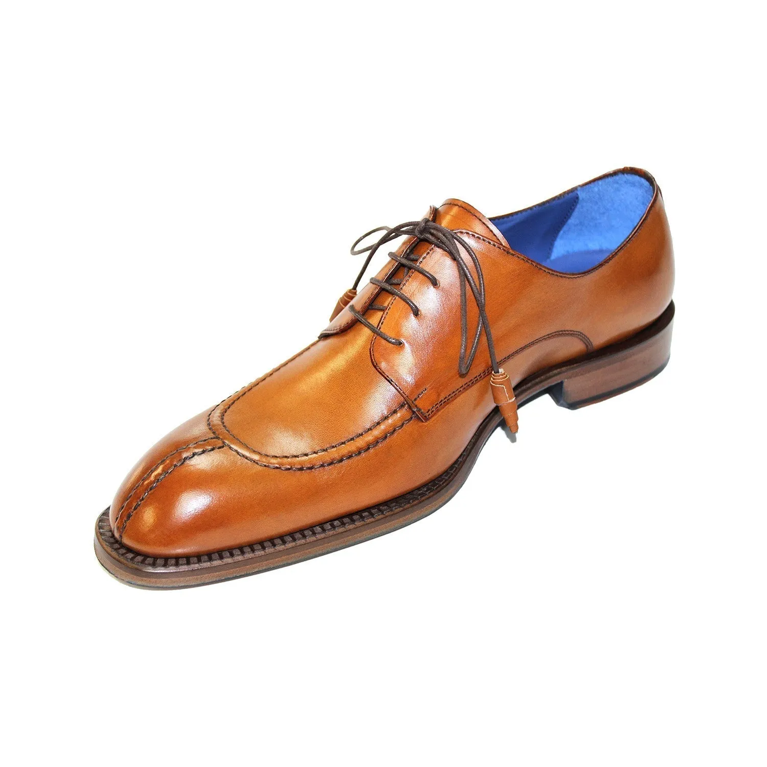 Emilio Franco Men's Gold Oxford Shoes