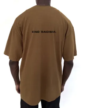 END RACISM DROP SHOULDER SHIRT mop