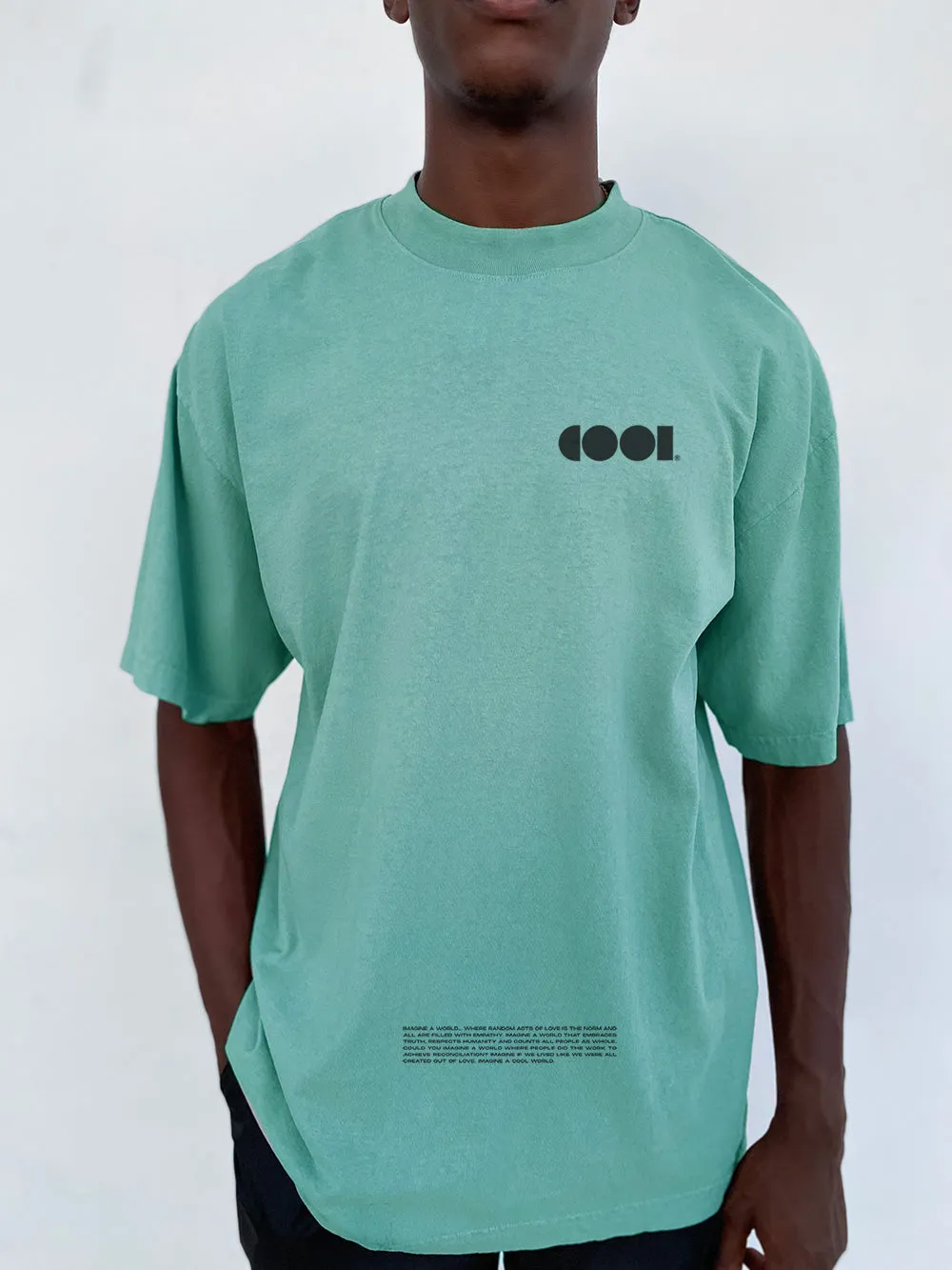 END RACISM DROP SHOULDER SHIRT mop