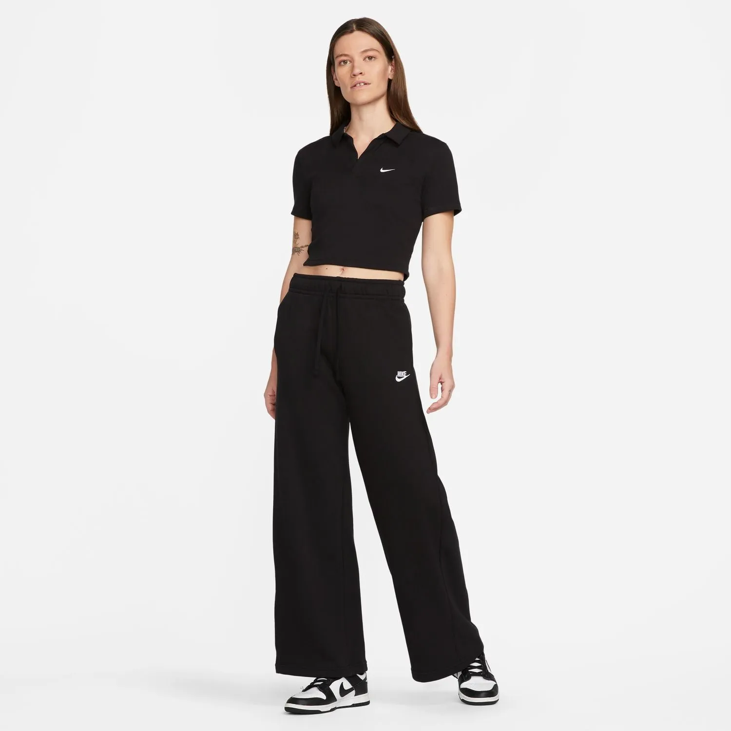 Essential Crop Polo - Womens