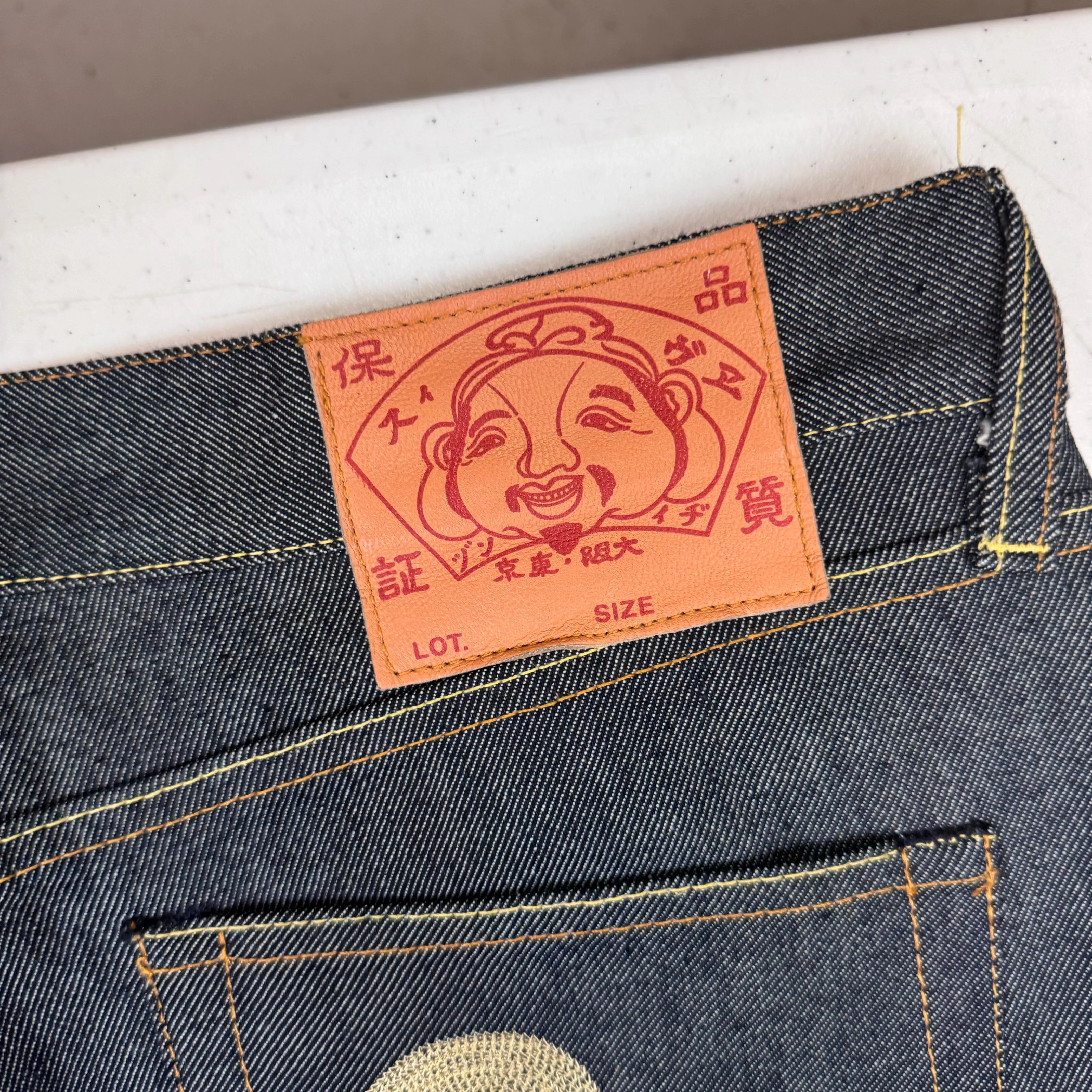 Evisu Jeans Daicock Dark Blue Wash