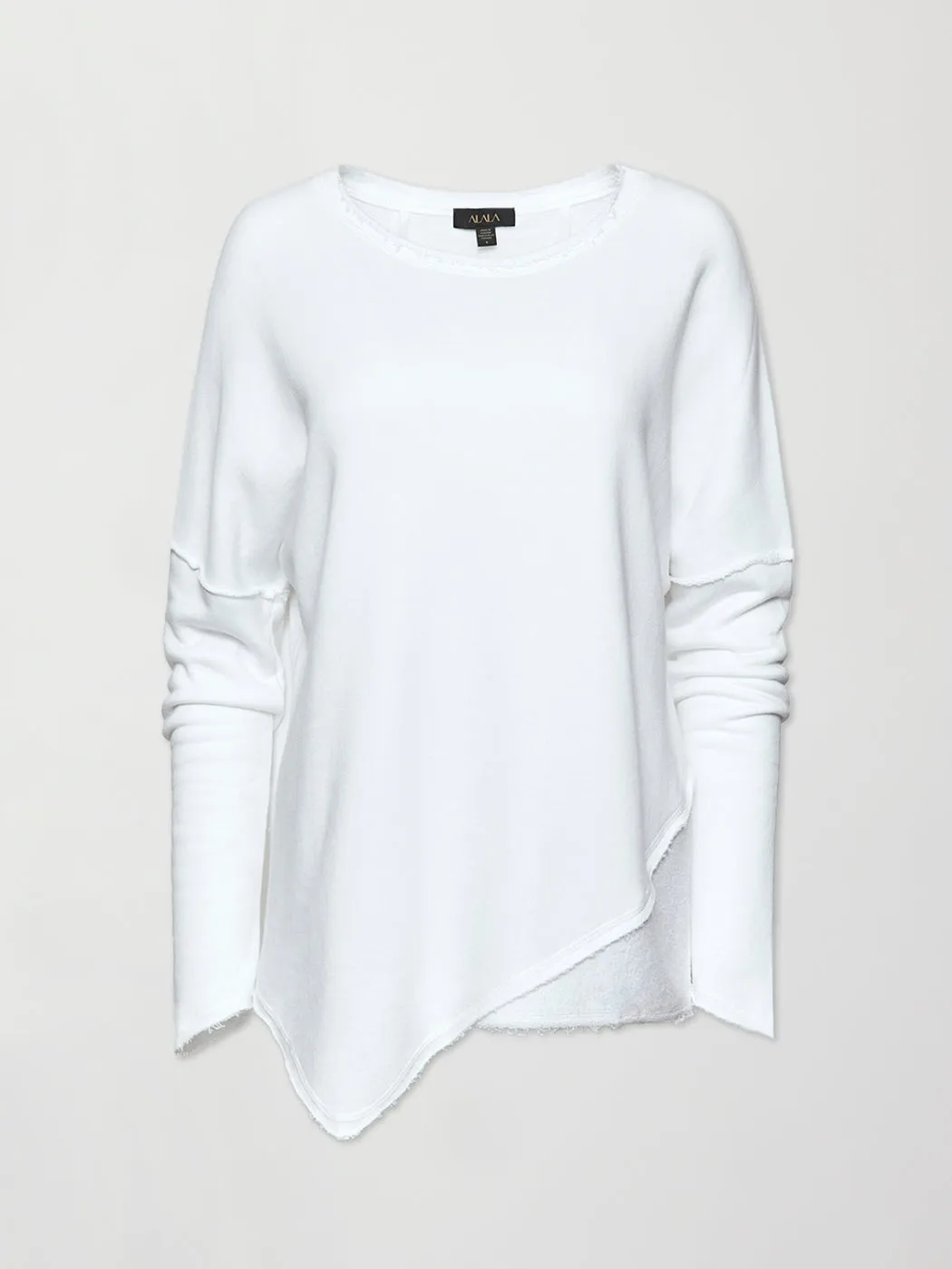 Exhale Sweatshirt - WHITE