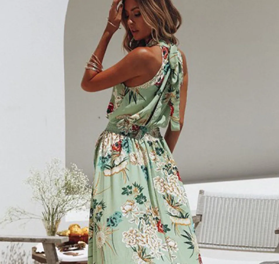 Explosion dress bohemian style dress