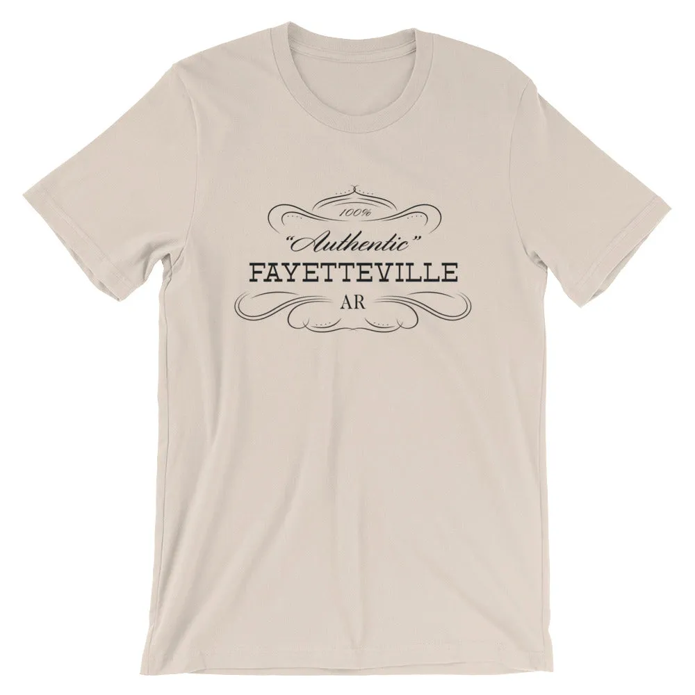 Fayetteville Arkansas Short-Sleeve T-Shirt Unisex Authentic