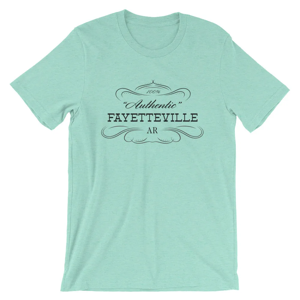 Fayetteville Arkansas Short-Sleeve T-Shirt Unisex Authentic