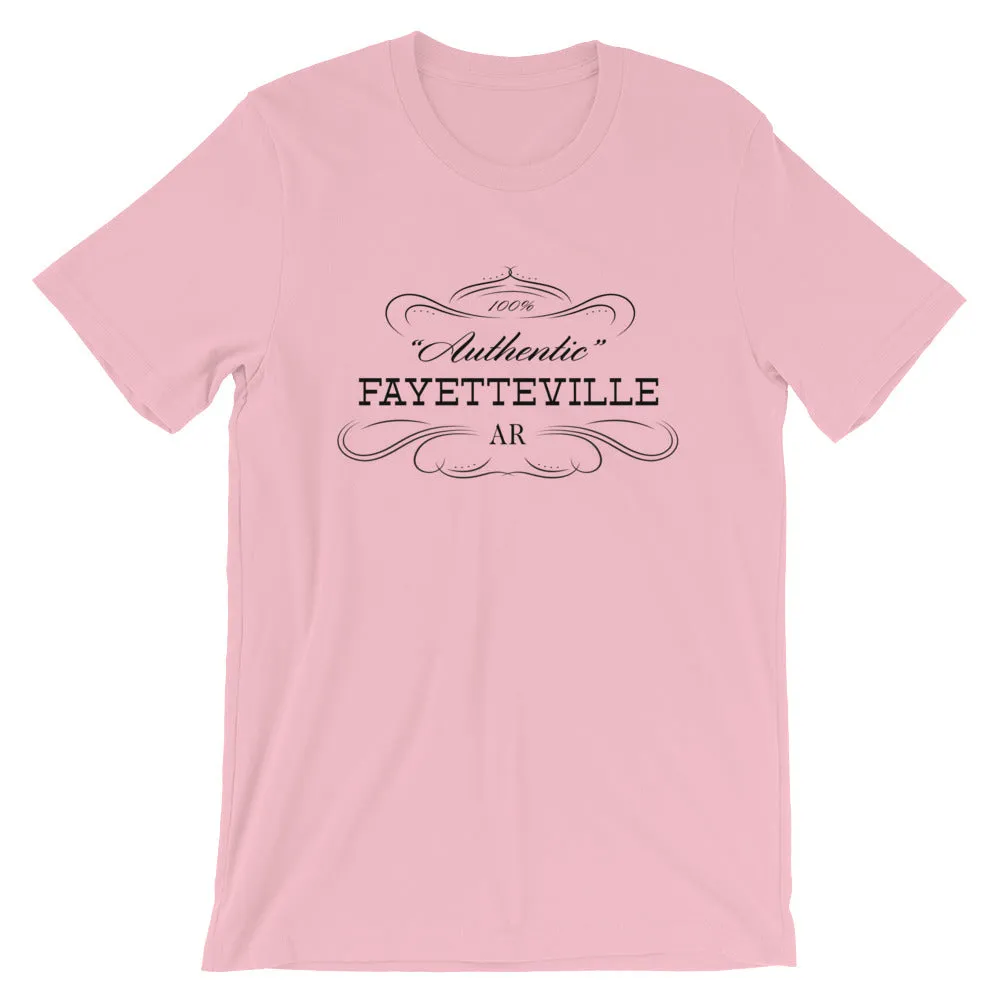 Fayetteville Arkansas Short-Sleeve T-Shirt Unisex Authentic