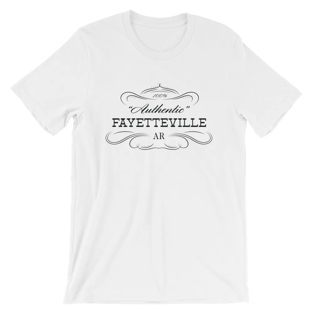 Fayetteville Arkansas Short-Sleeve T-Shirt Unisex Authentic