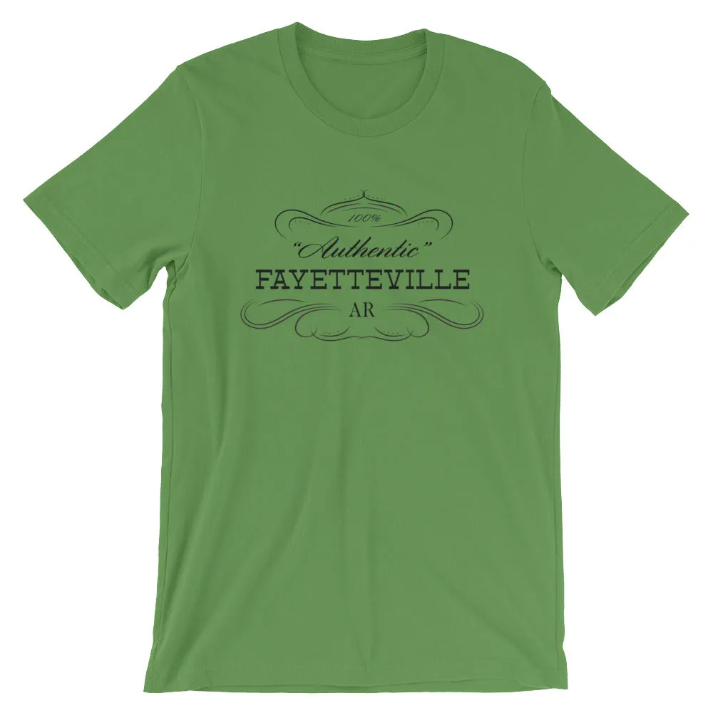 Fayetteville Arkansas Short-Sleeve T-Shirt Unisex Authentic