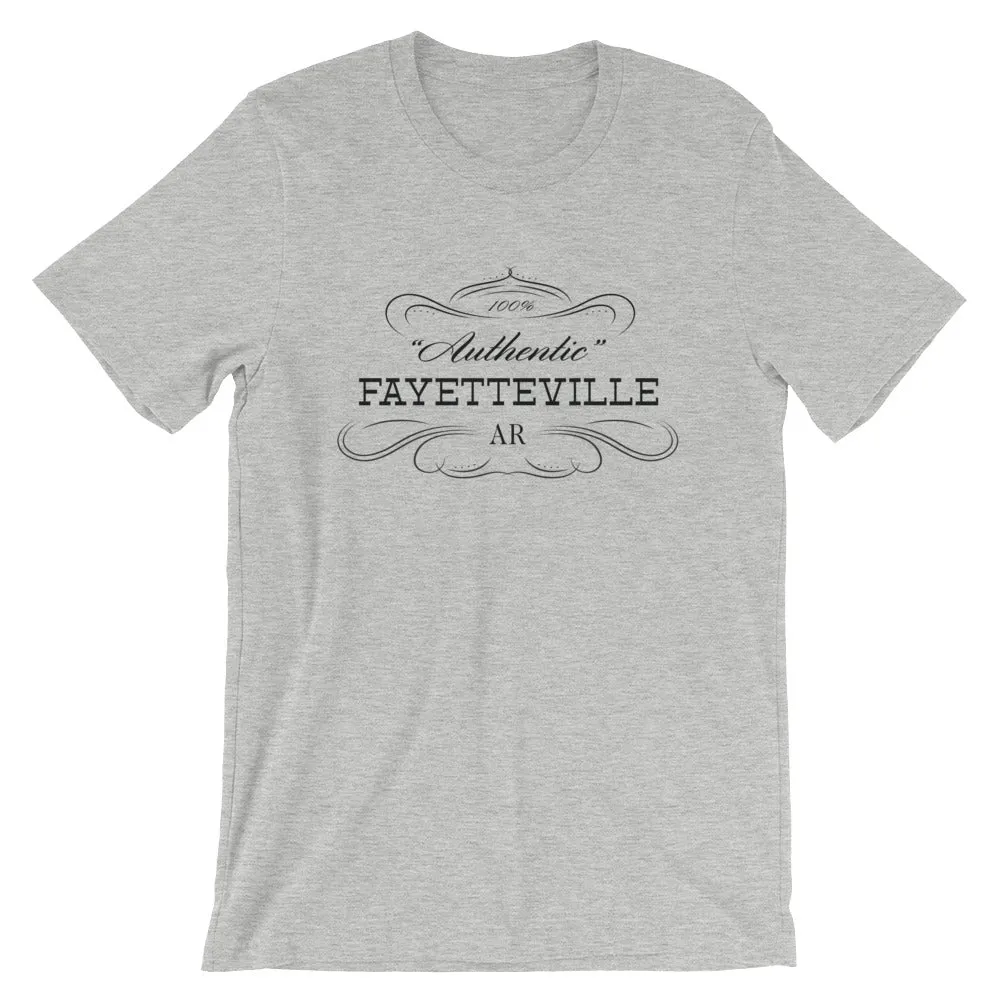 Fayetteville Arkansas Short-Sleeve T-Shirt Unisex Authentic