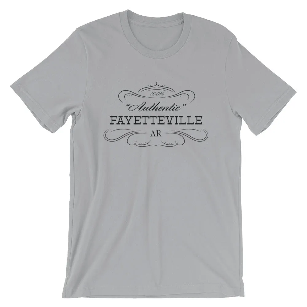 Fayetteville Arkansas Short-Sleeve T-Shirt Unisex Authentic