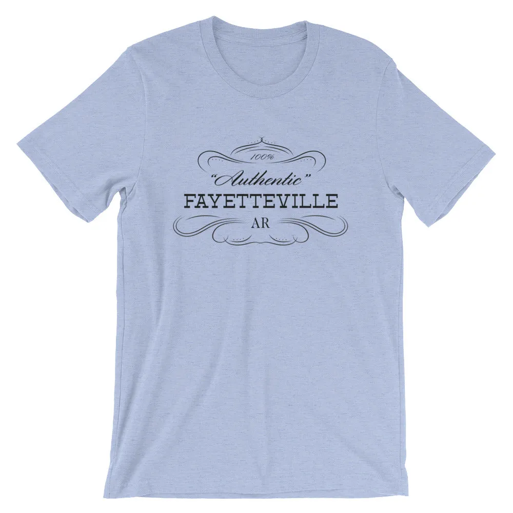 Fayetteville Arkansas Short-Sleeve T-Shirt Unisex Authentic