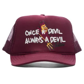 Feature x ASU Once a Devil Trucker Hat Maroon