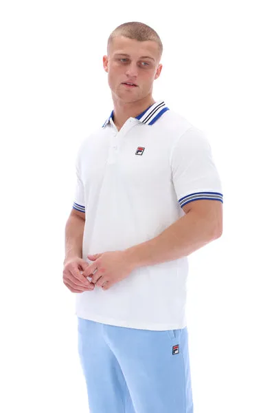 Fila White Polo Shirt