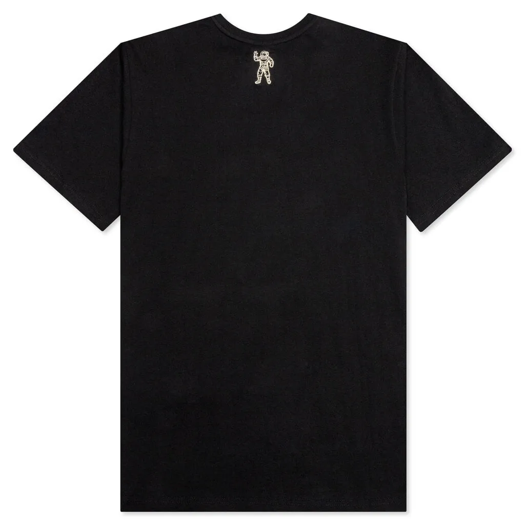 Black Finish Line Short Sleeve Knit Top