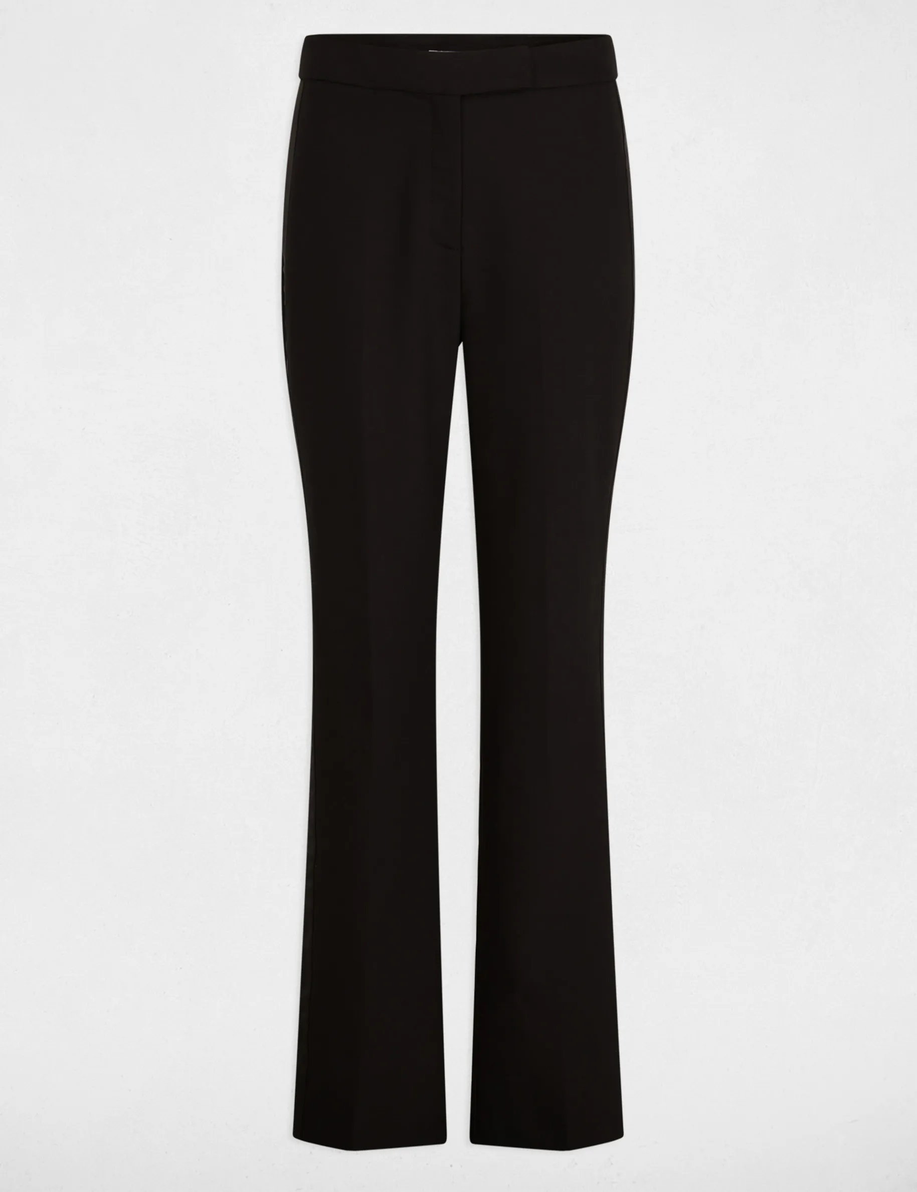 Fitted trousers with darts black women