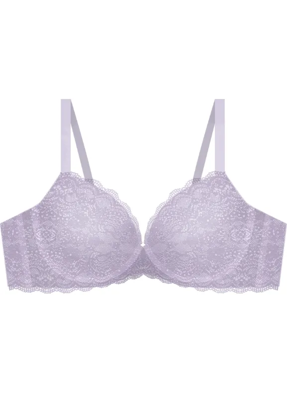 Floral Wire Demi Cup Bra