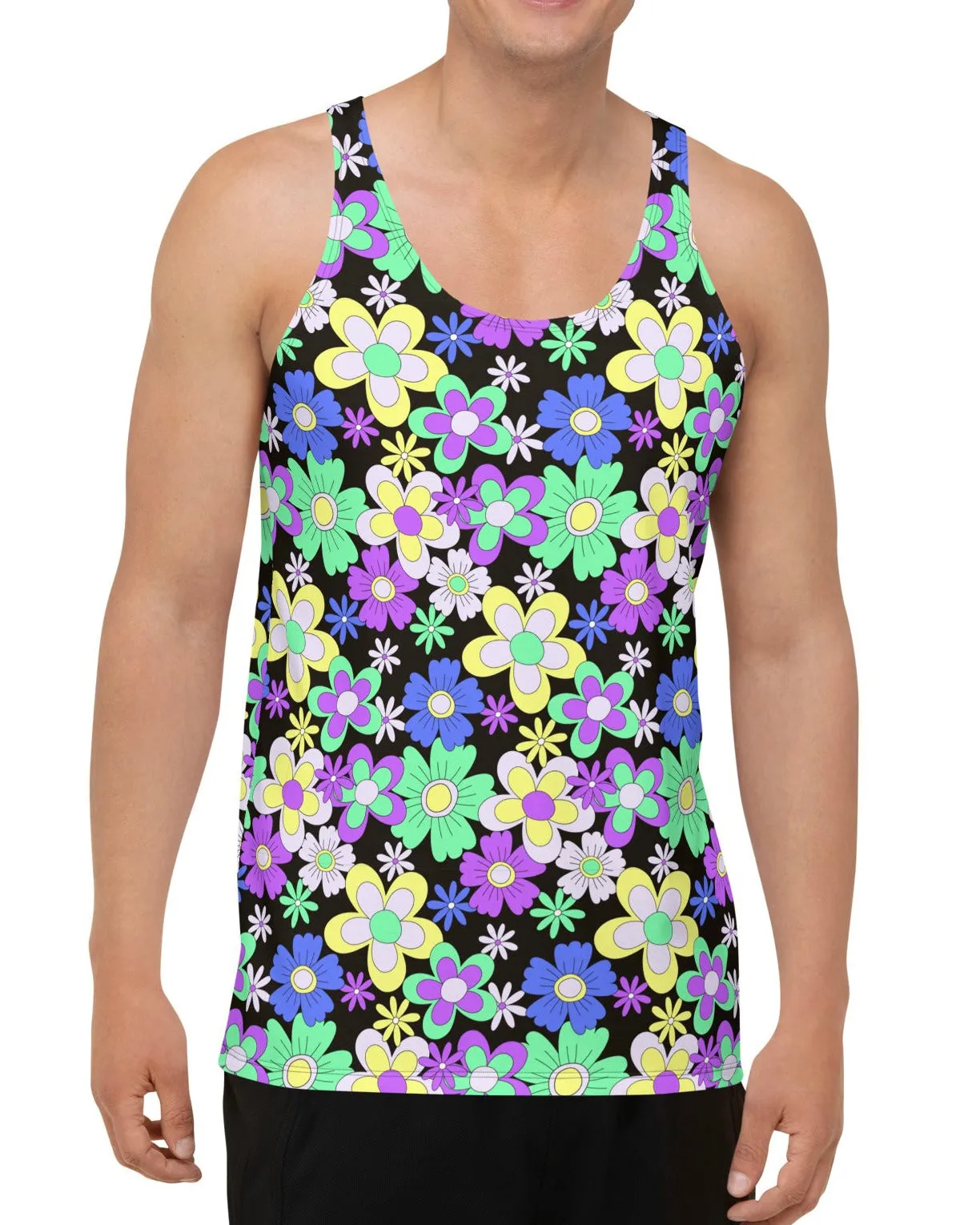 Floral Print Tank Top