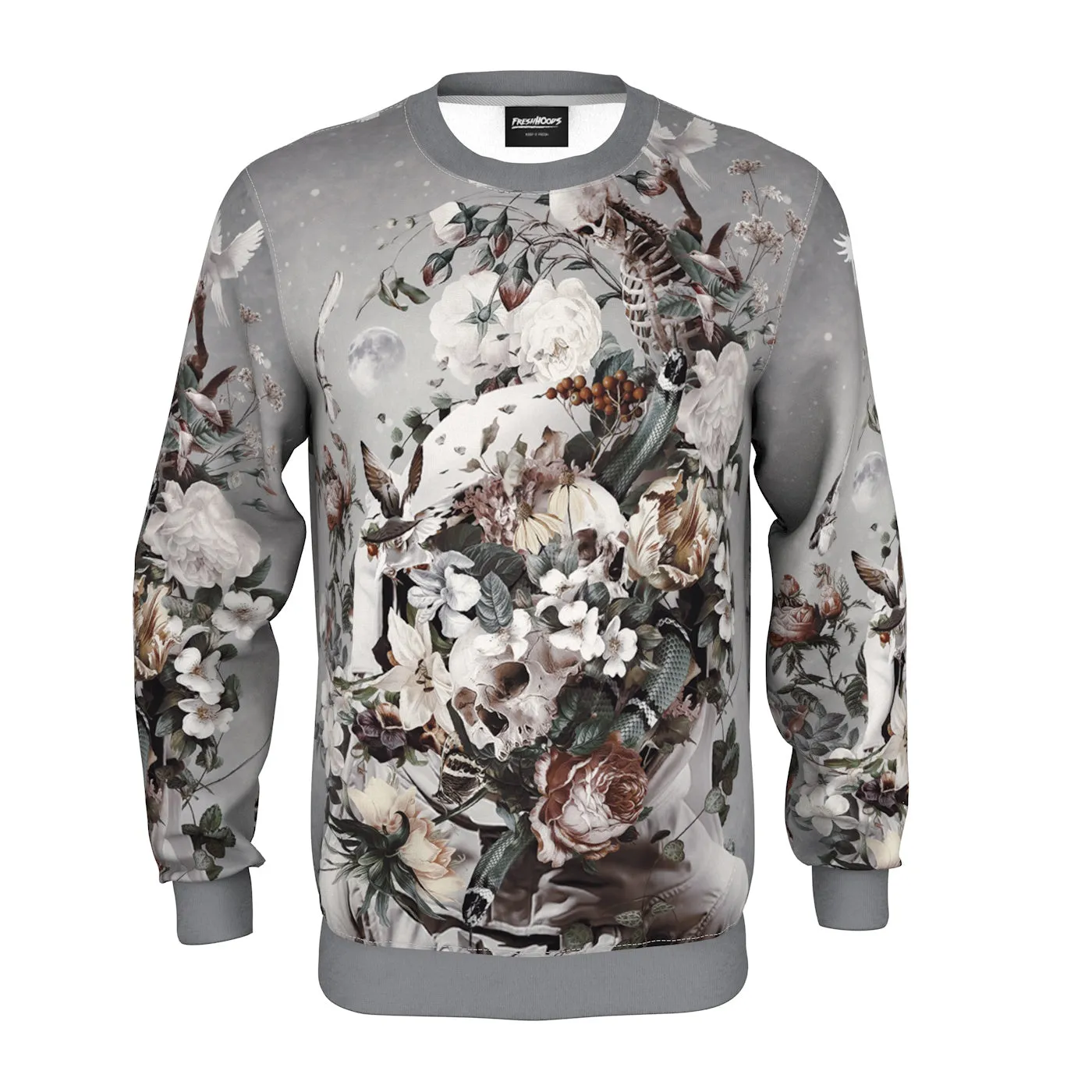 Floral Space Sweatshirt