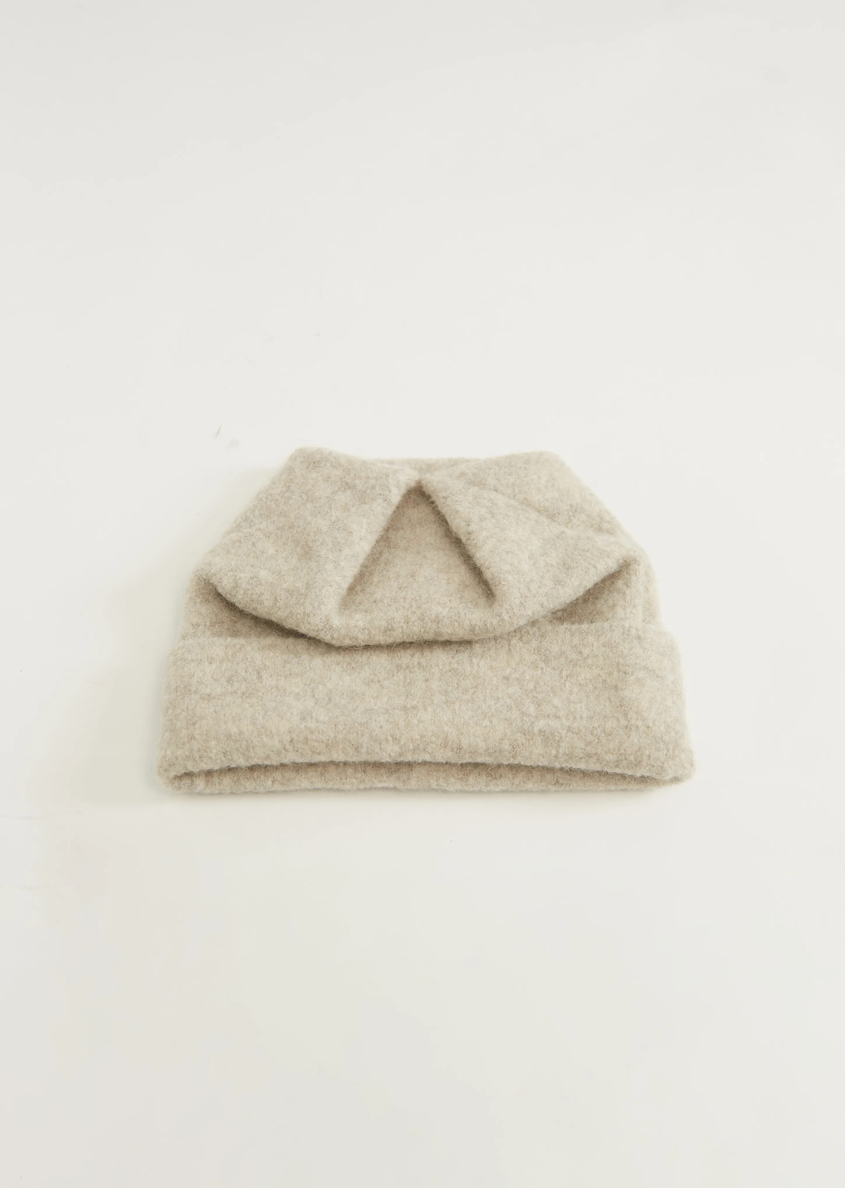 Fold Stretch Alpaca Wool Hat