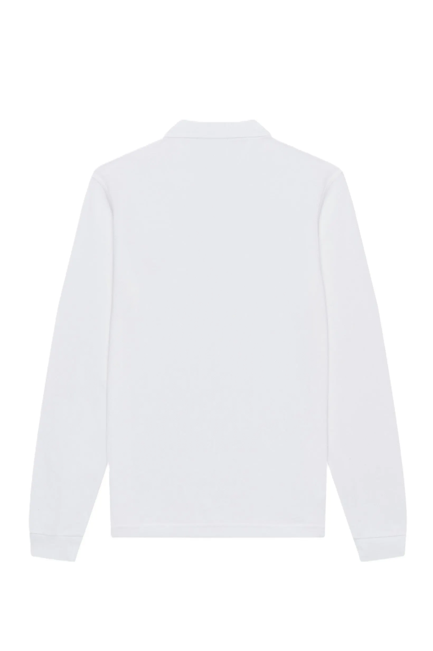 Fred Perry LS Plain Polo White