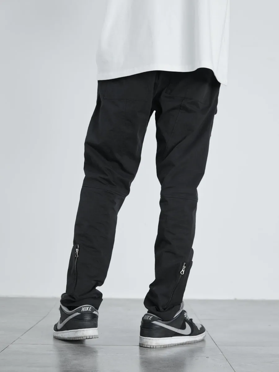 Front Pockets Military Trousers