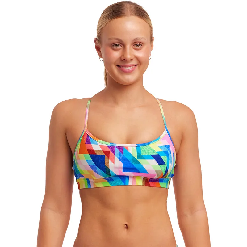 Funkita - Hazy Daze - Ladies Swim Crop Top