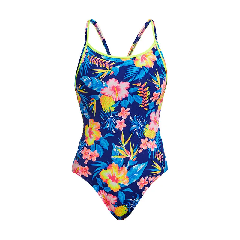 Funkita - In Bloom - Ladies Eco Diamond Back One Piece