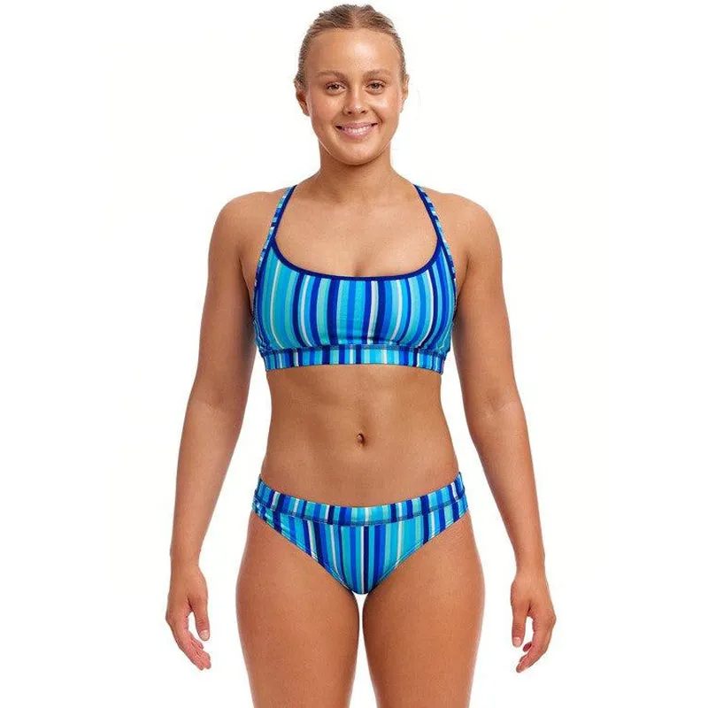 Funkita - Lane Lines - Ladies Eco Bikini Set Two Piece