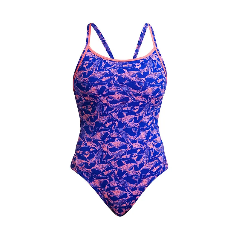 Funkita - Minky Pinky - Ladies Diamond Back One Piece