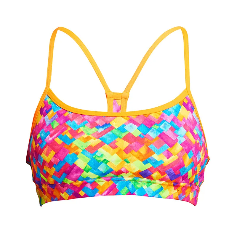 Funkita - Stroke Rate - Ladies Swim Crop Top