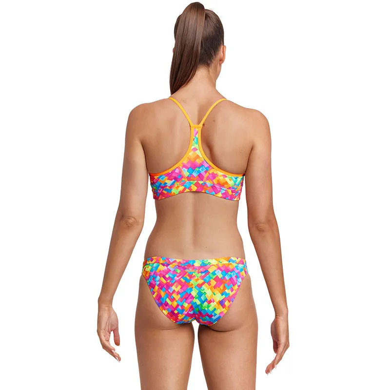 Funkita - Stroke Rate - Ladies Swim Crop Top