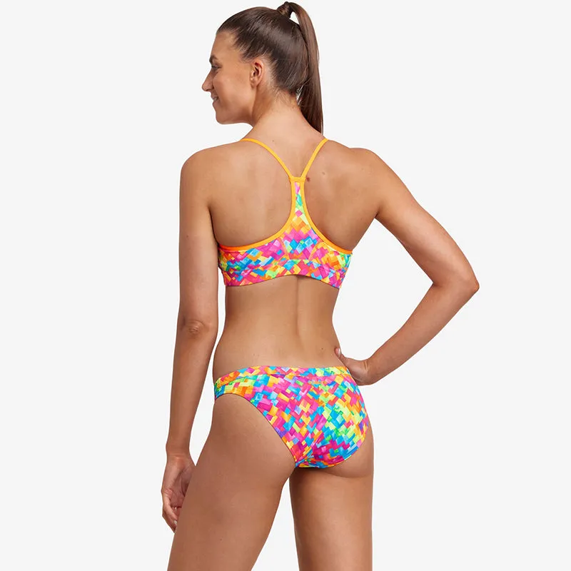 Funkita - Stroke Rate - Ladies Swim Crop Top